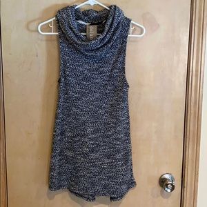 Anthropologie cowl neck sweater tank